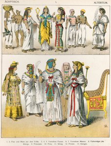 Egyptische kleding, uit 